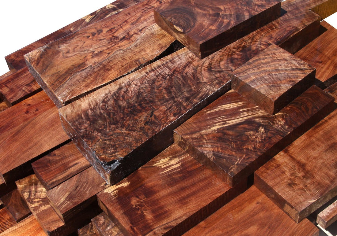 Jump Into June Woodworking with Figured Claro Walnut Lumber!