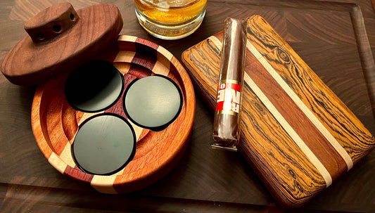 Cigar Case, Whiskey Smoker