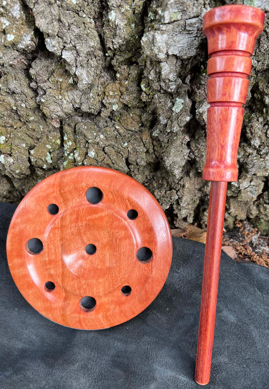 Turkey Call and Matching Stick in Red River Gum