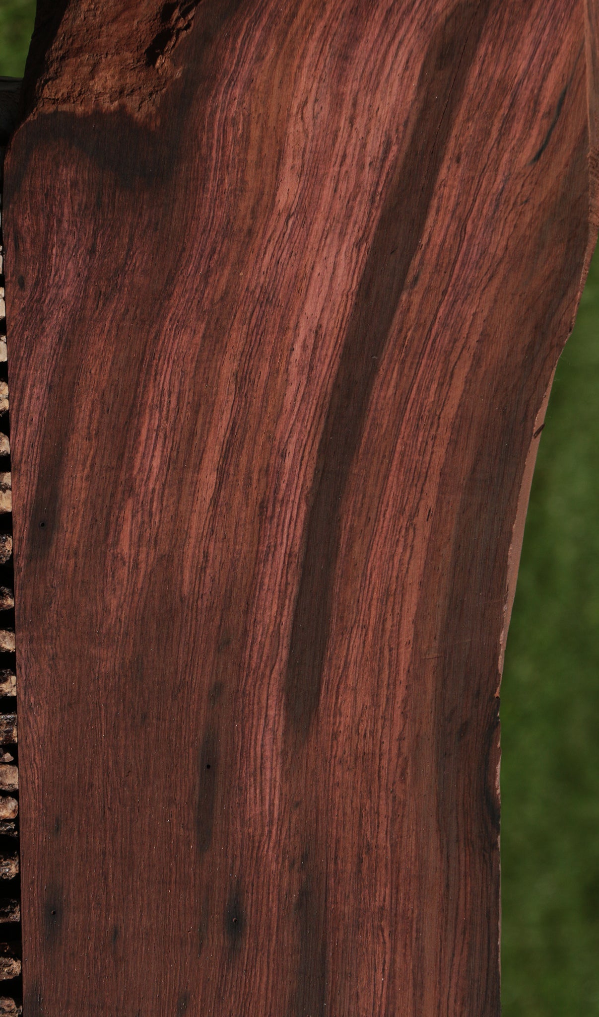 Brazilian Rosewood Live Edge Lumber