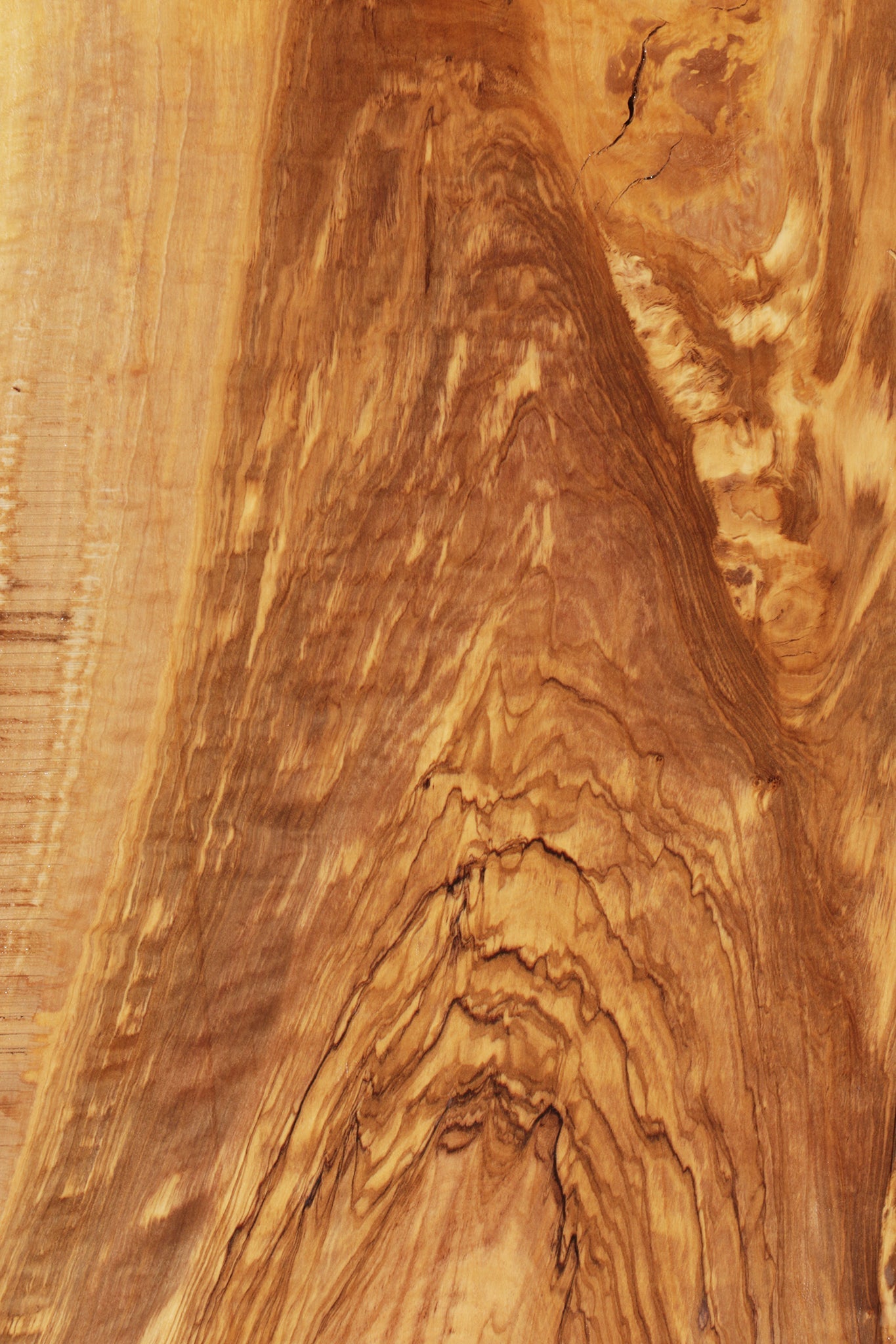 Extra Fancy Italian Olive Live Edge Lumber