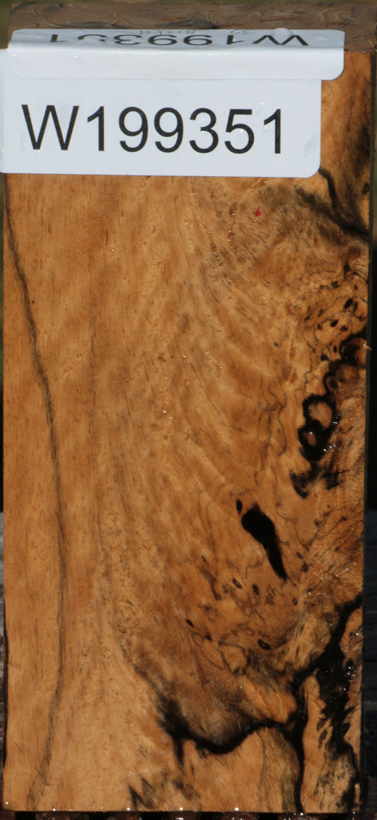 Crotchwood Black & White Ebony Lumber