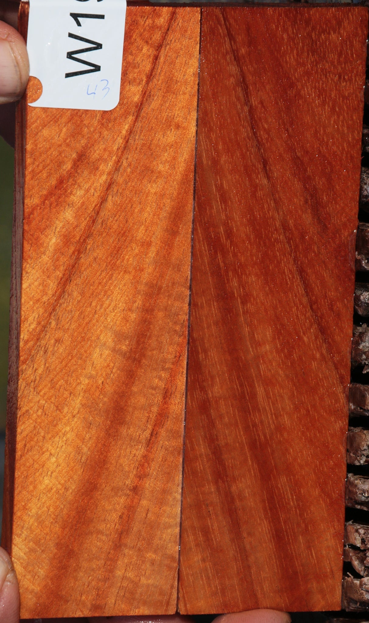 Hawaiian Koa Bookmatched Knife Scales