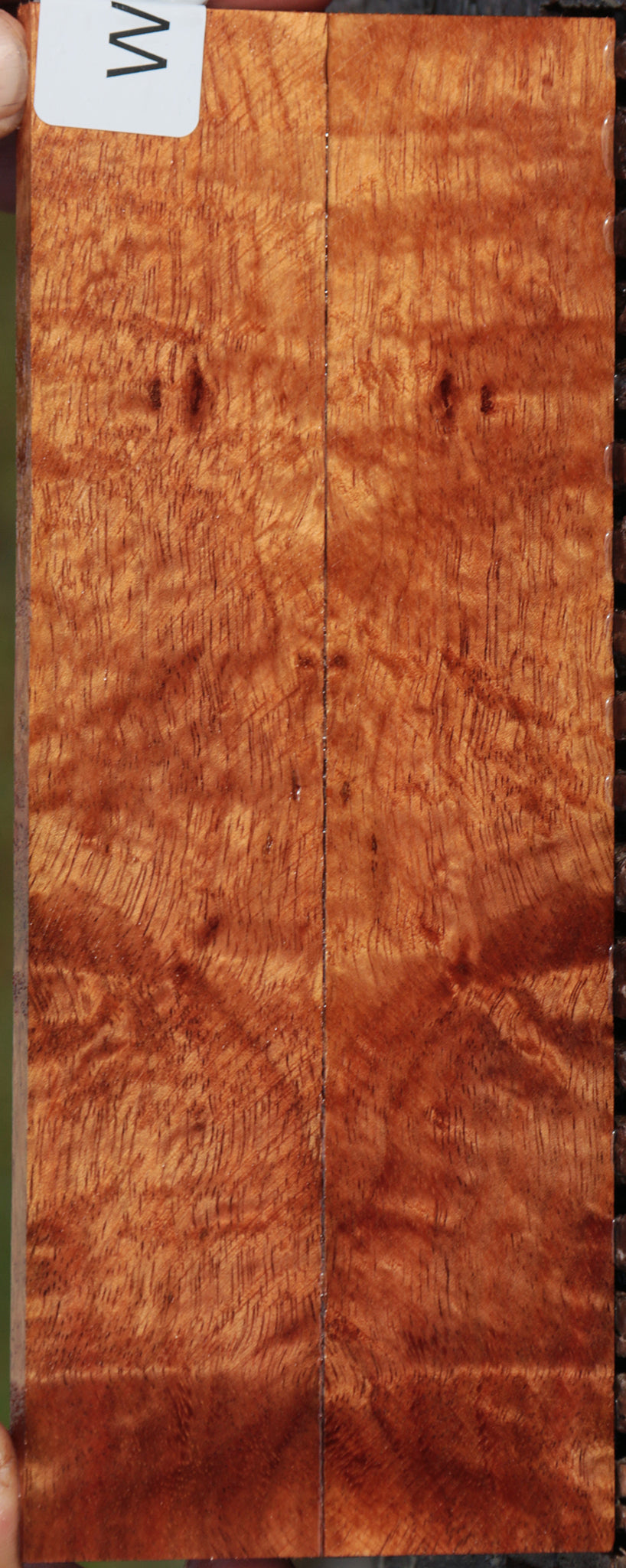 Hawaiian Koa Bookmatched Knife Scales