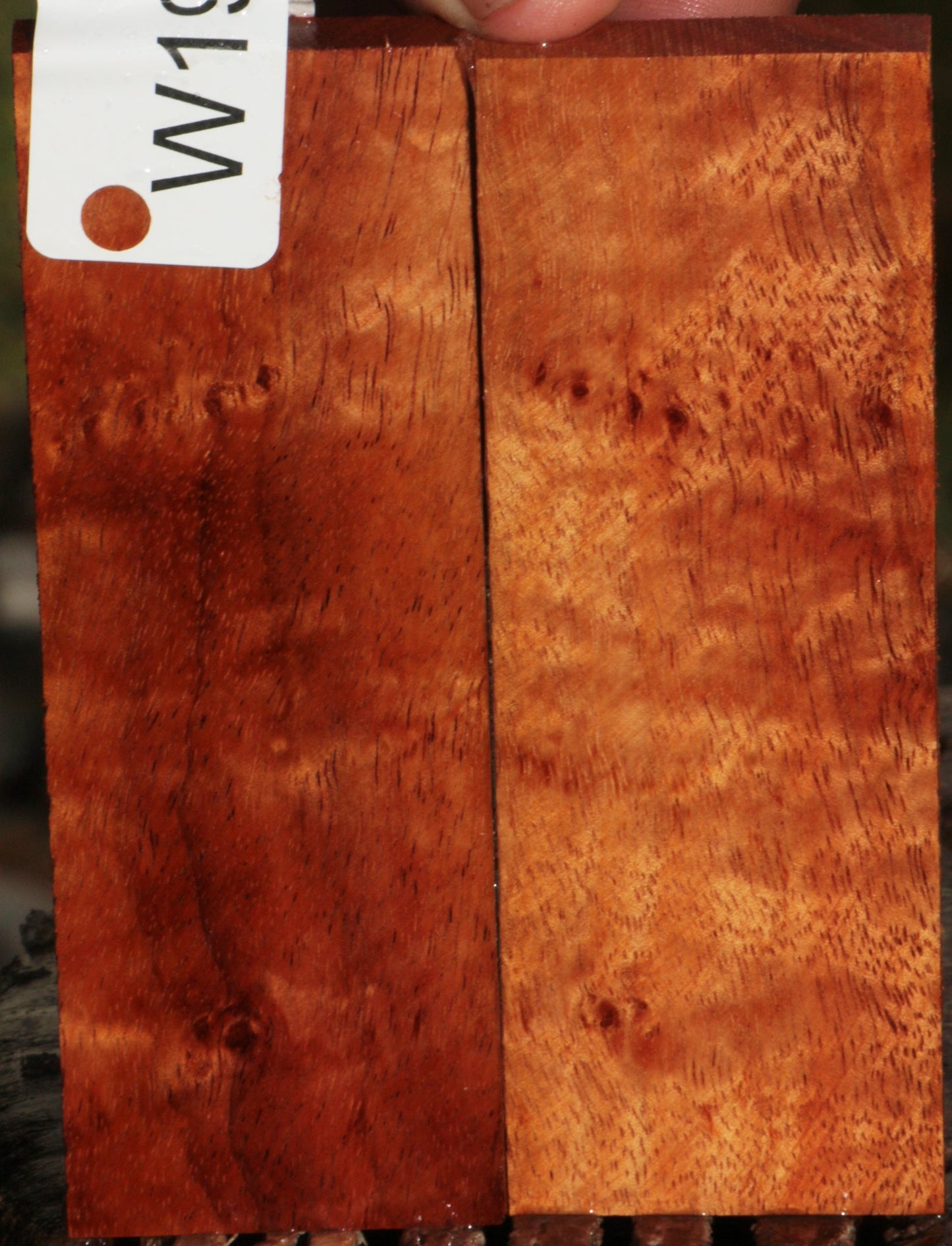 Extra Fancy Hawaiian Koa Bookmatched Knife Scales