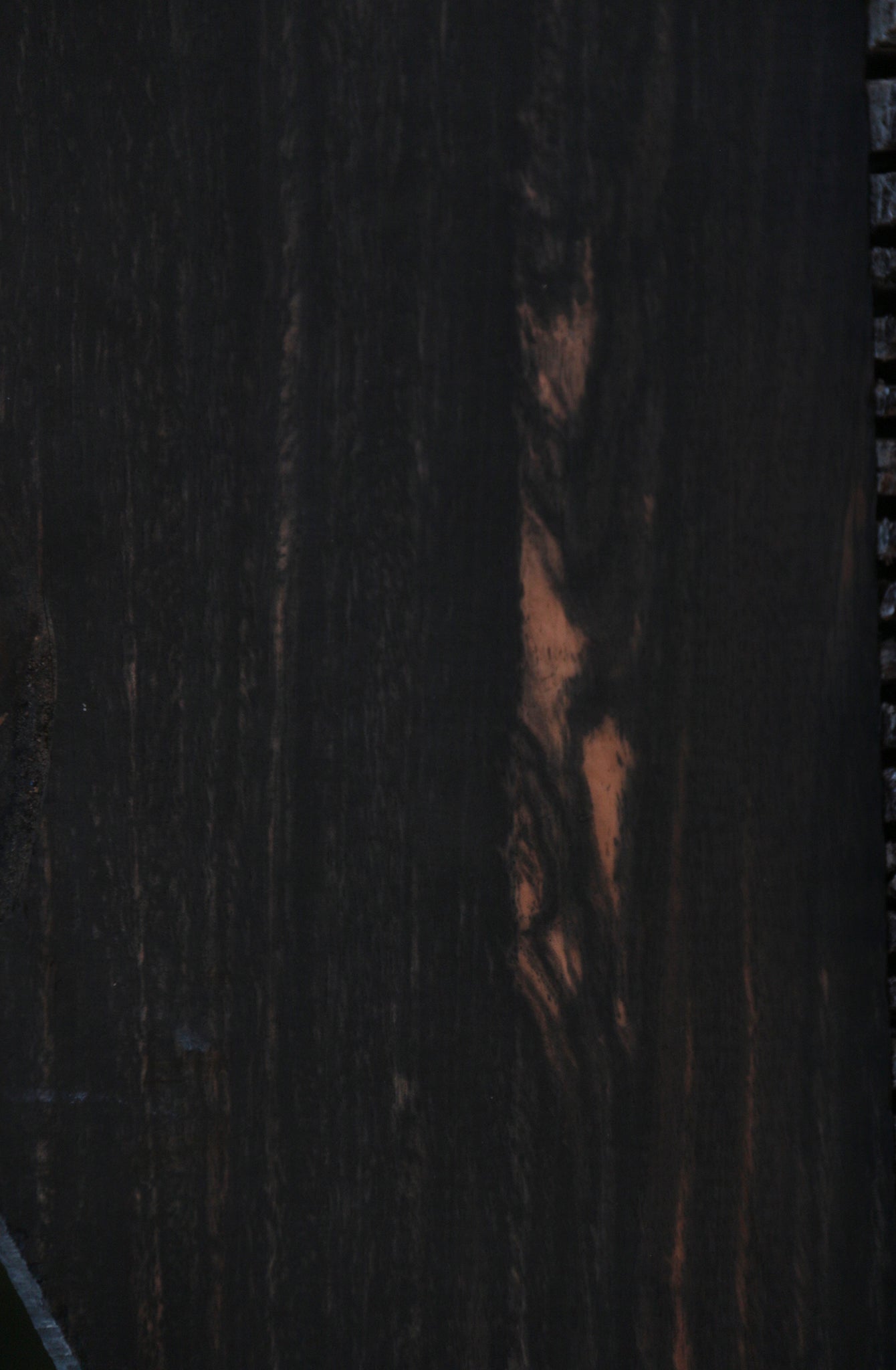 Gabon Ebony Live Edge Lumber