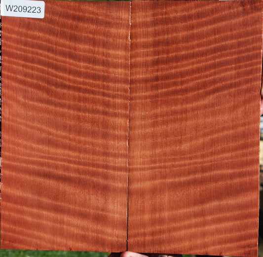 Exhibition Curly Redwood Micro Lumber Bookmatched Set