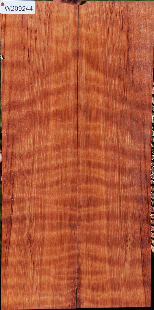 Extra Fancy Curly Redwood Micro Lumber Bookmatched Set