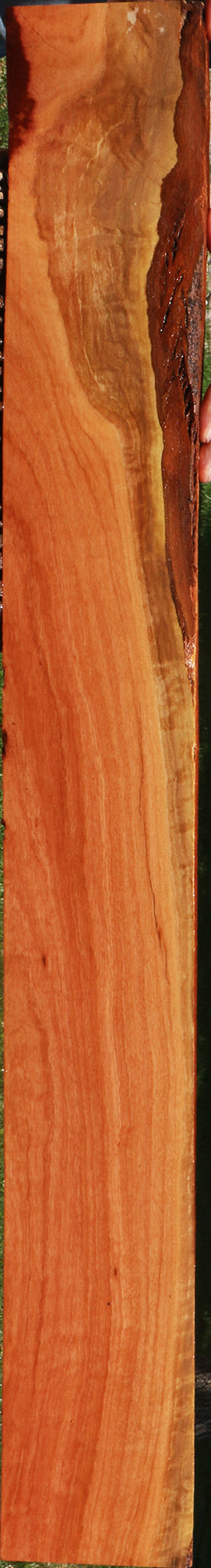 Figured Red Ironbark Live Edge Lumber