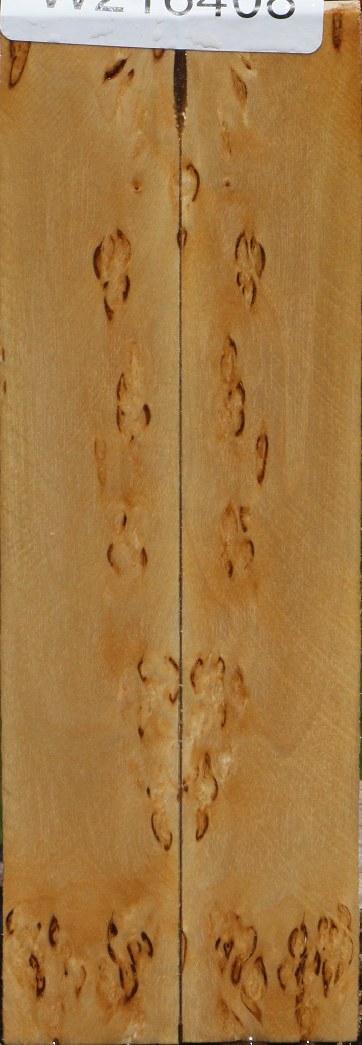 Figured Masur Birch Knife Scales