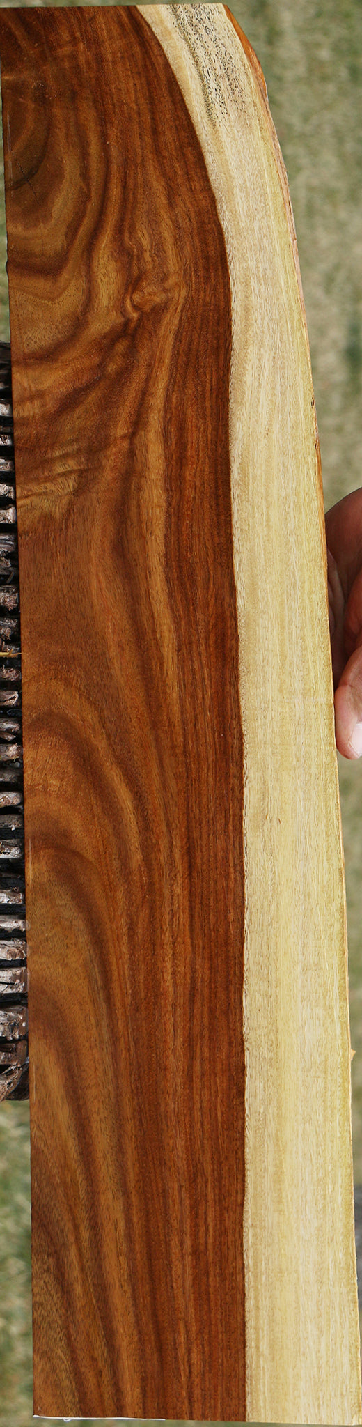 Figured East Indian Rosewood Live Edge Lumber