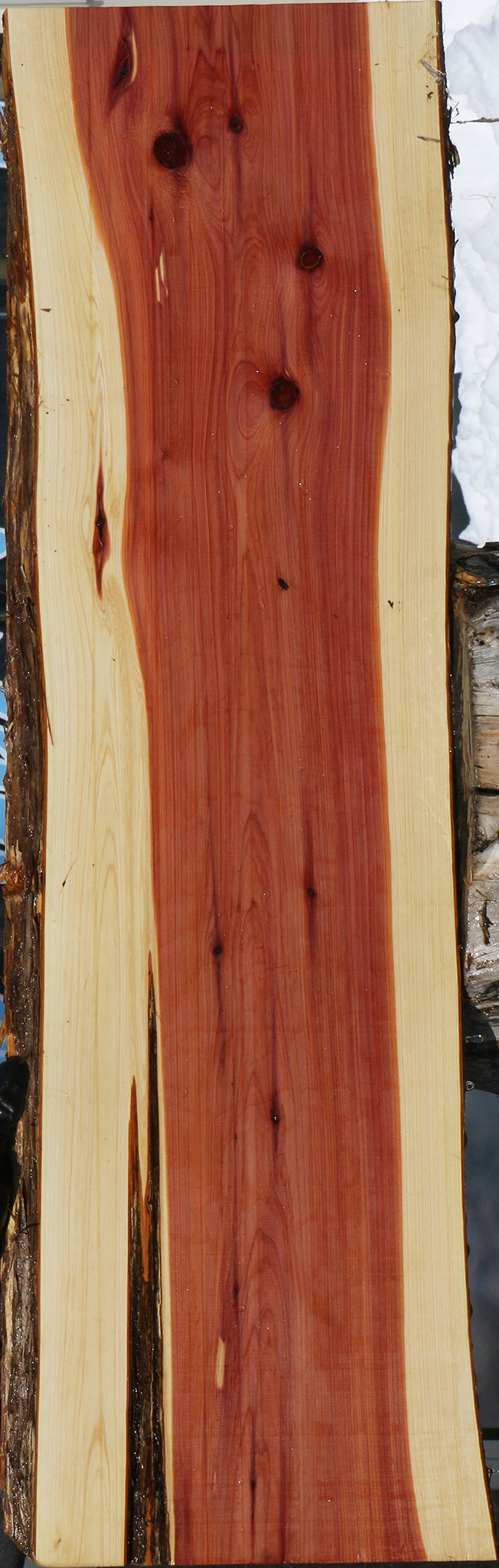 Eastern Red Cedar Live Edge Lumber