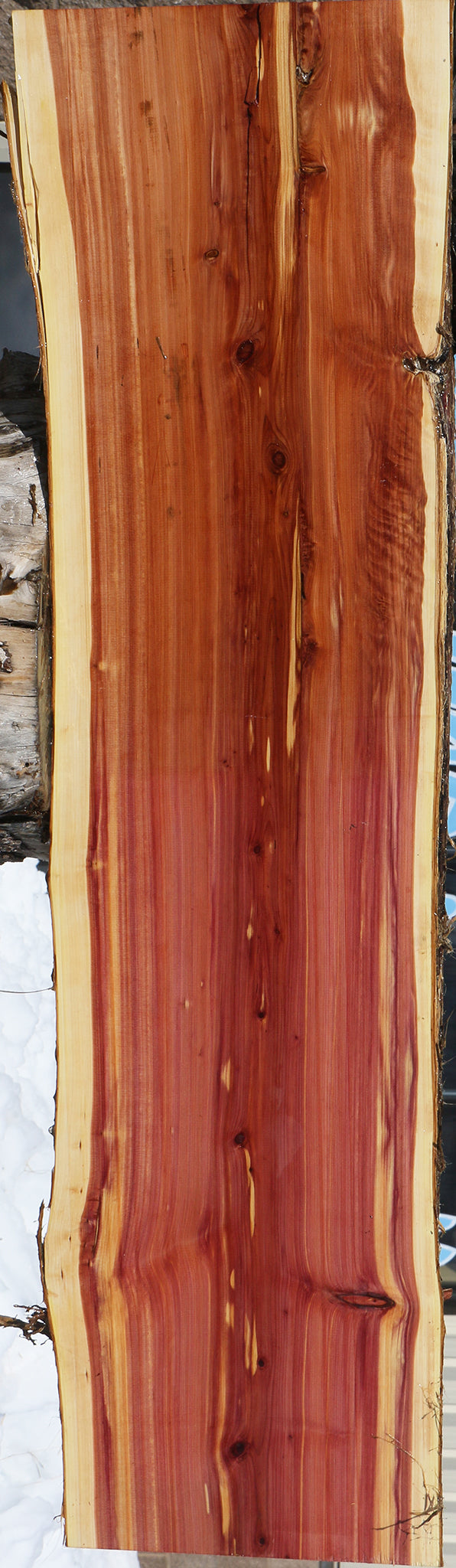 Eastern Red Cedar Live Edge Lumber