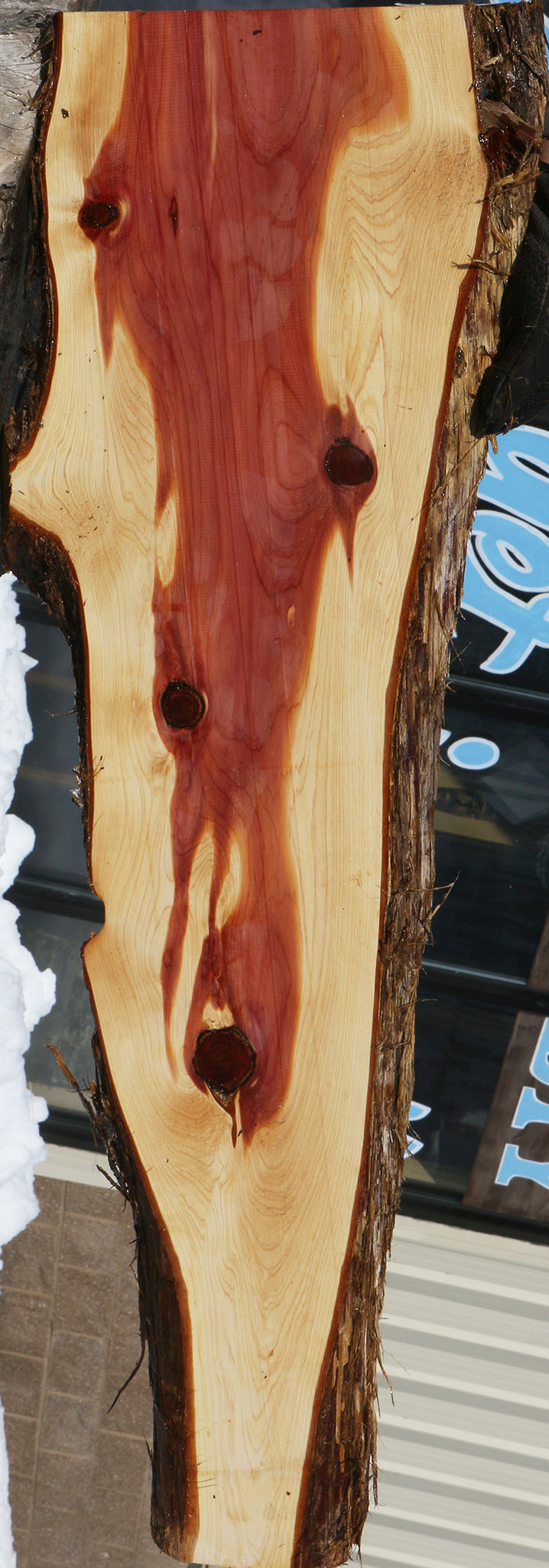 Eastern Red Cedar Live Edge Lumber