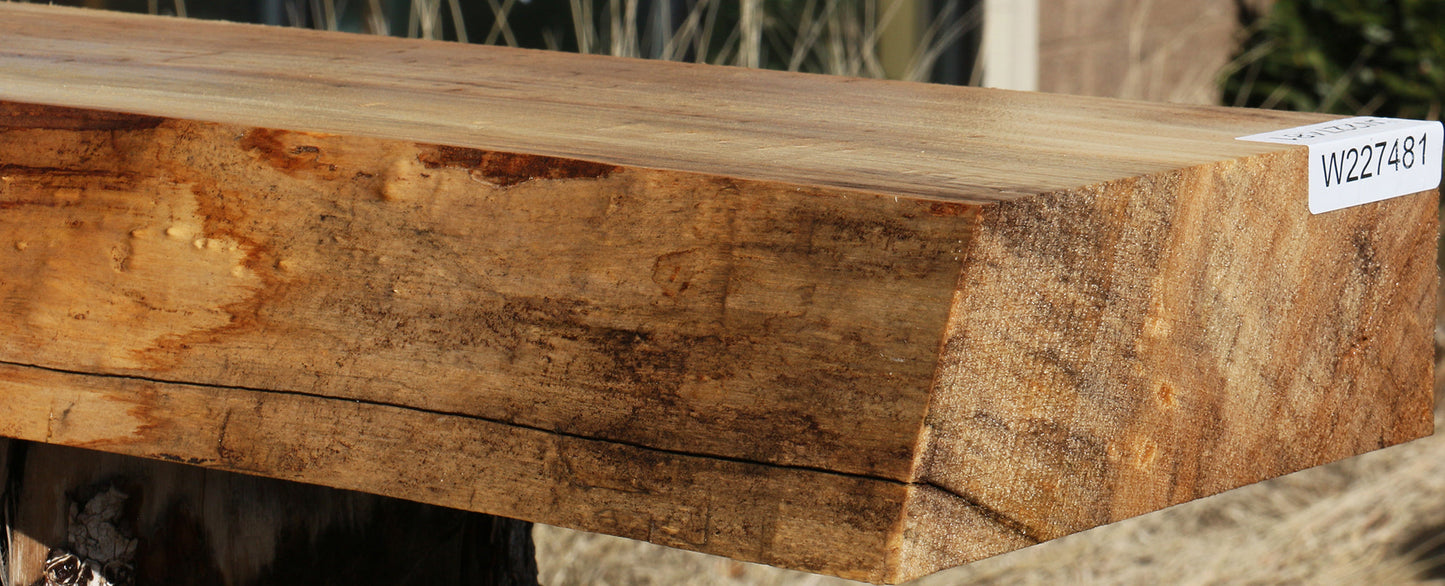 Figured Black Cottonwood Live Edge Lumber