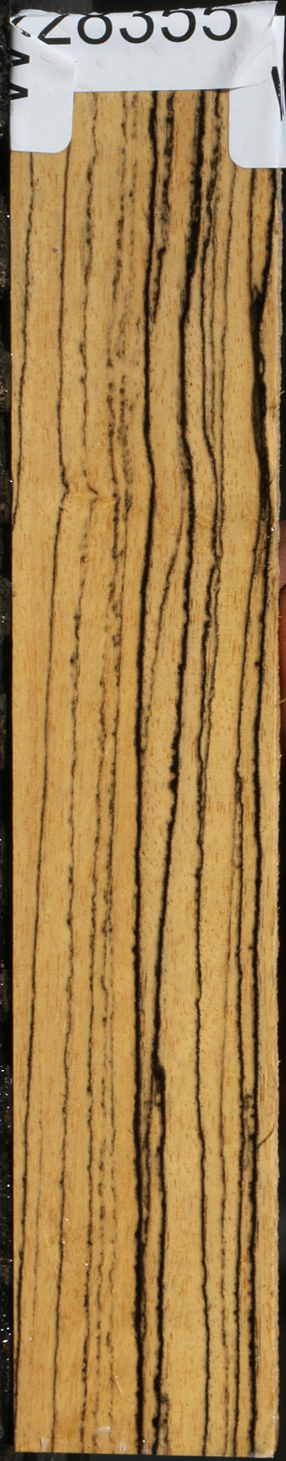 Extra Fancy Black & White Ebony Micro Lumber