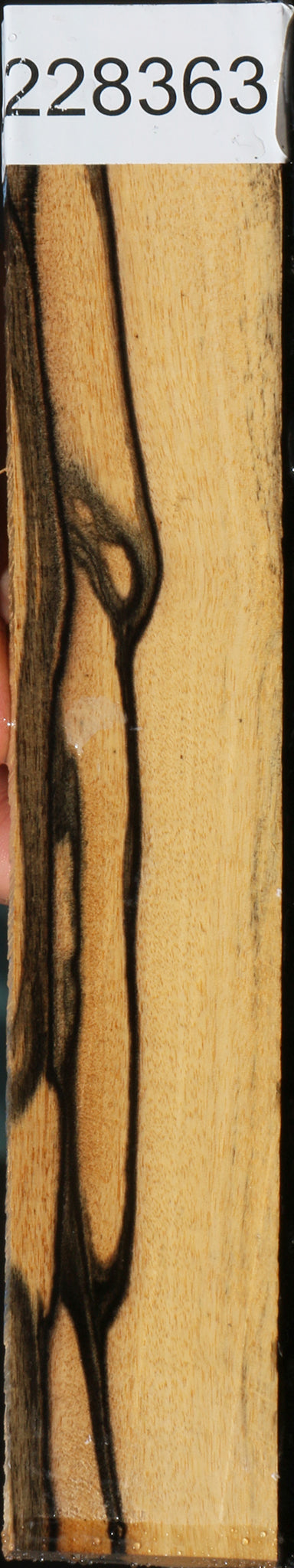 Extra Fancy Black & White Ebony Micro Lumber