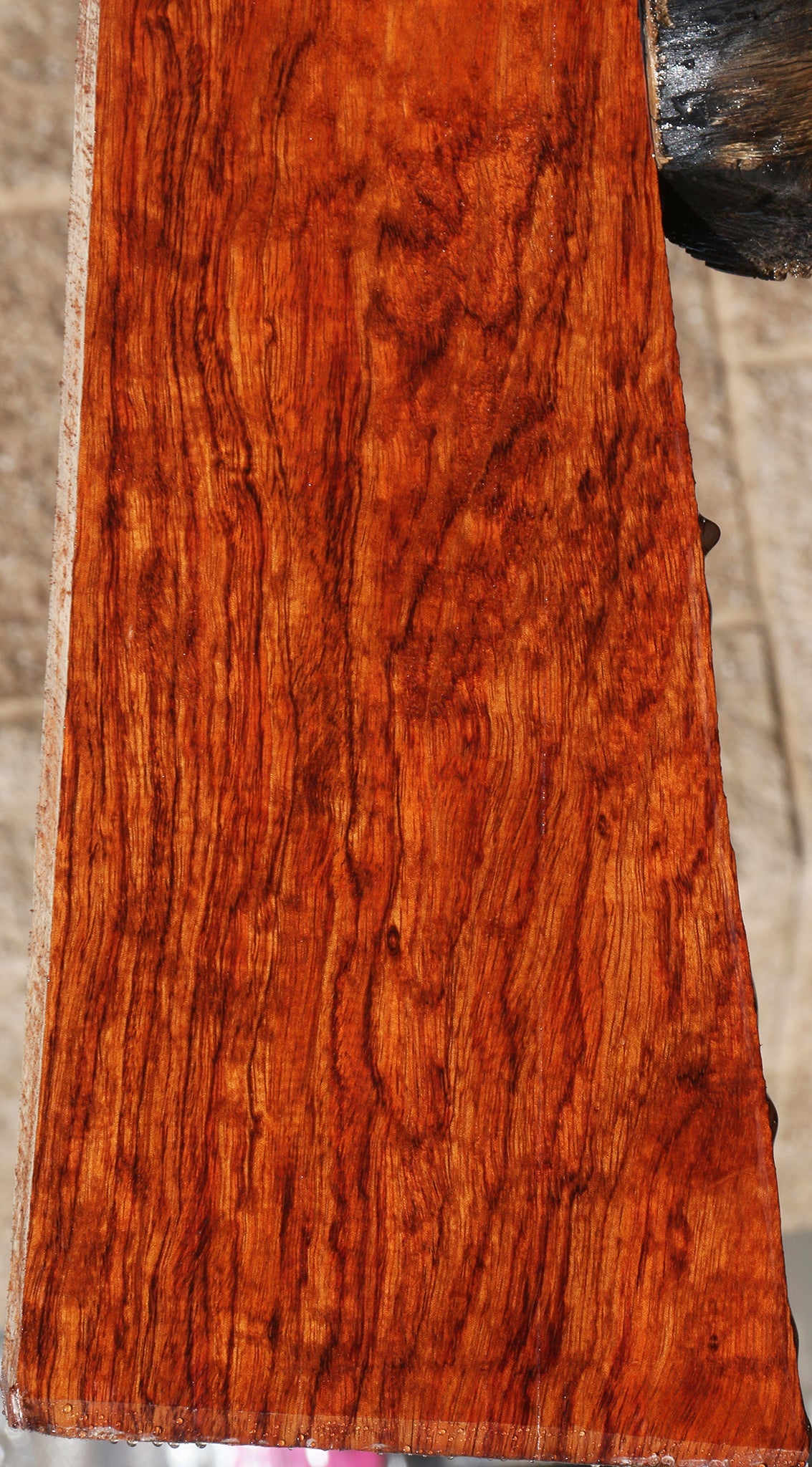 Figured Bubinga Gun Blank