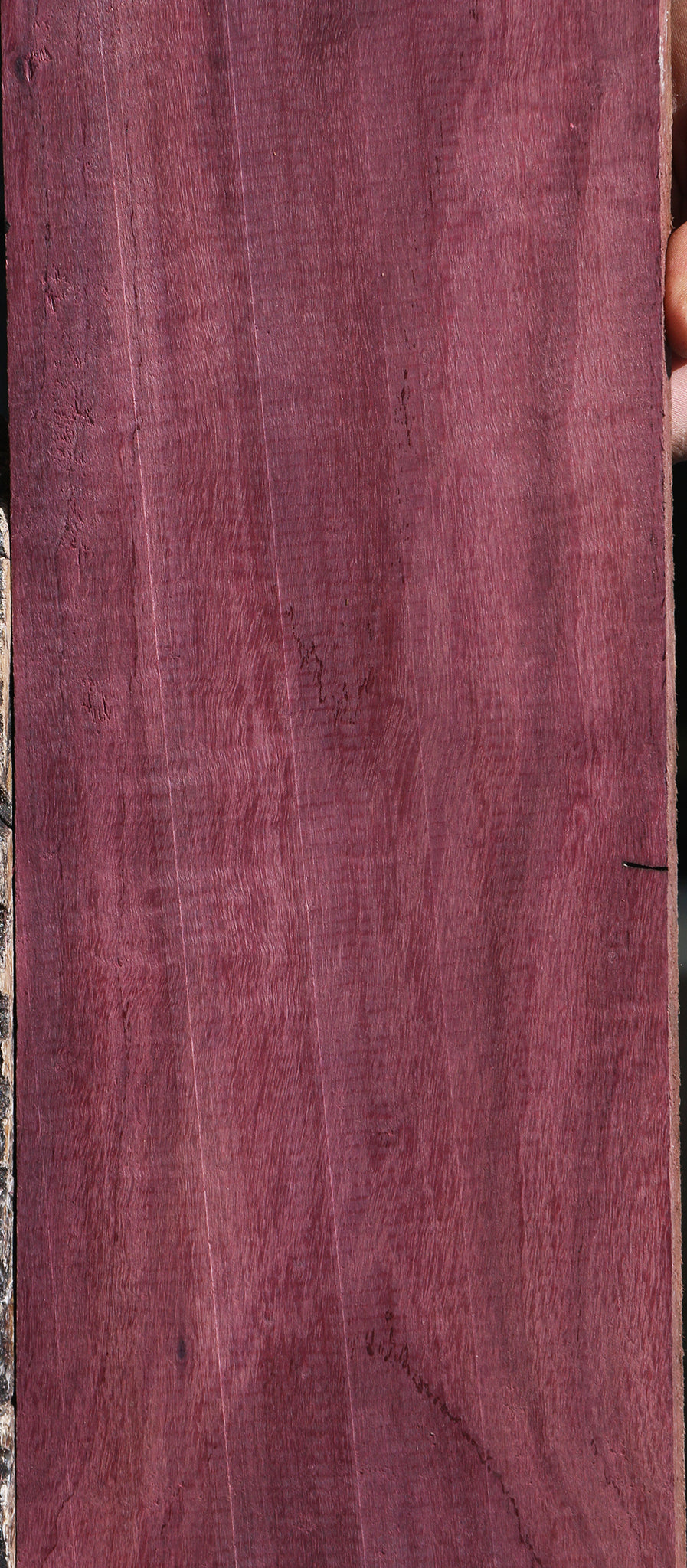 Figured Purpleheart Lumber