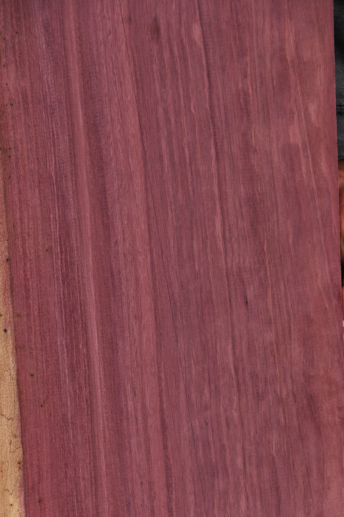 Purpleheart Live Edge Lumber