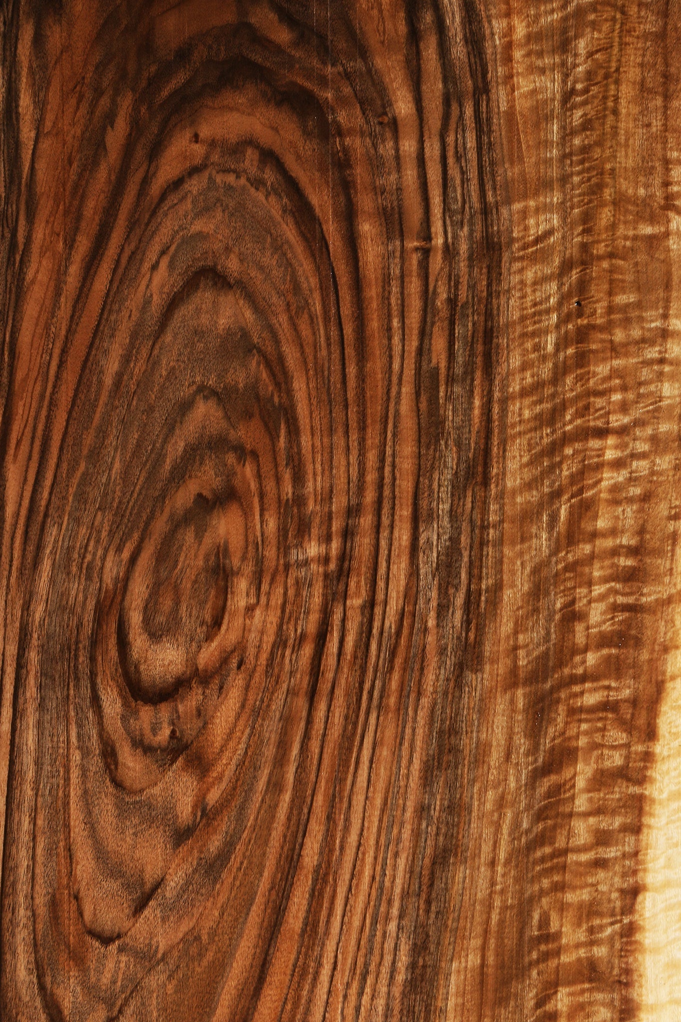 Exhibition English Walnut Live Edge Instrument Lumber