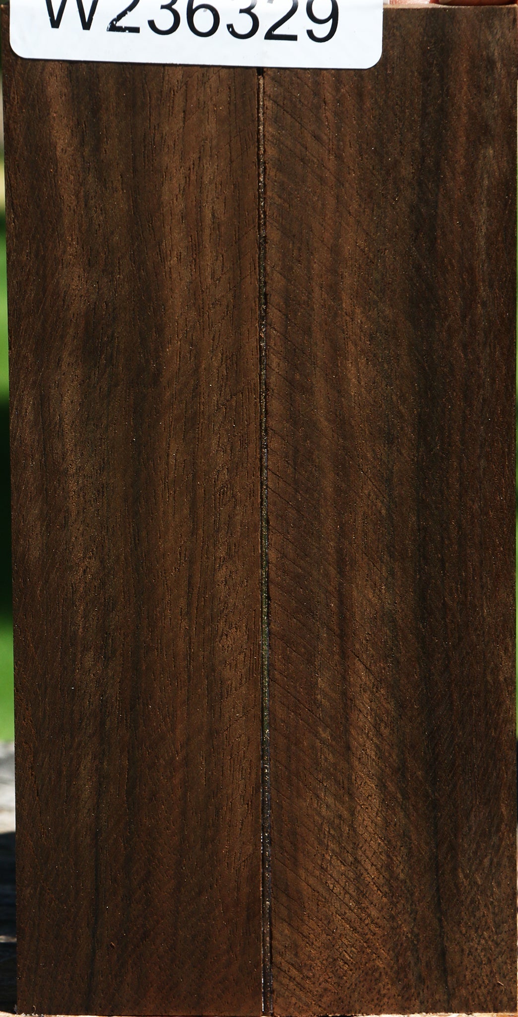 Mun Ebony Bookmatched Knife Scales