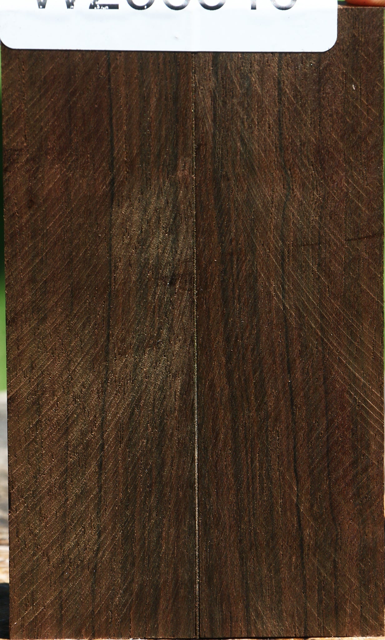 Mun Ebony Bookmatched Knife Scales