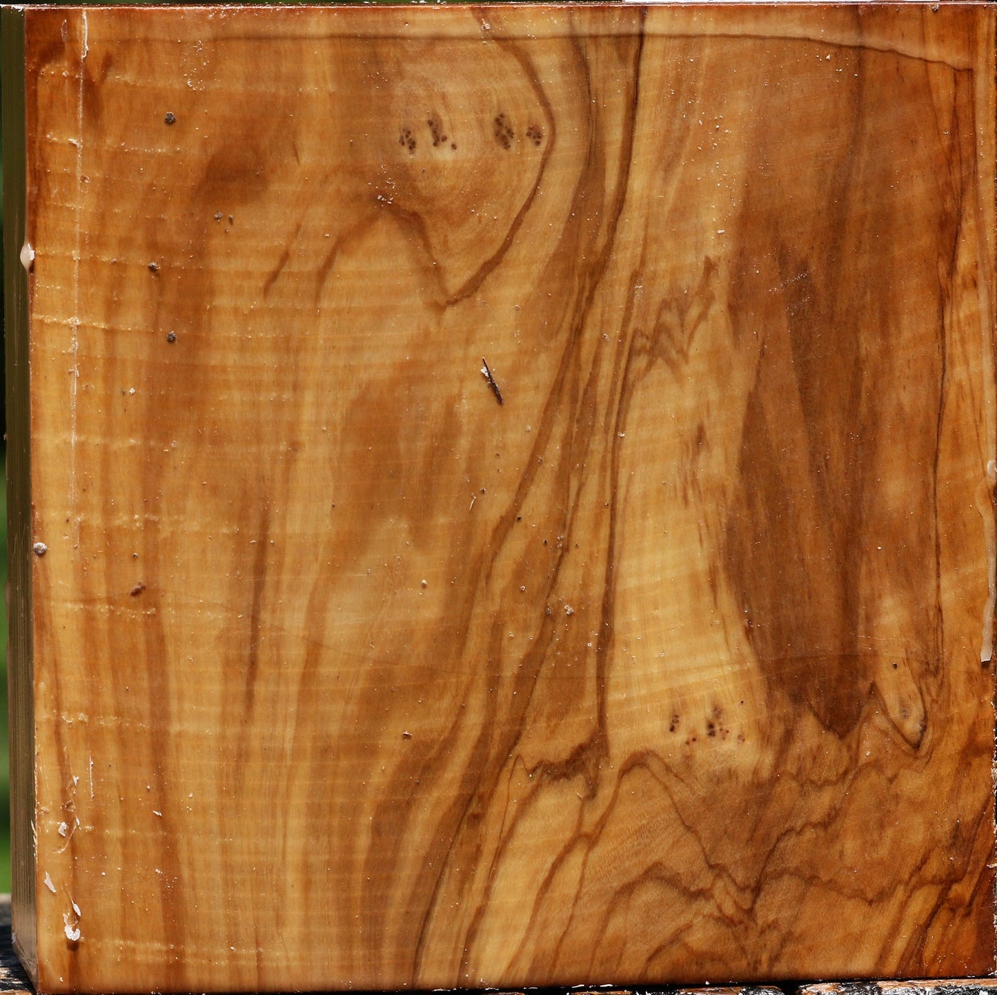 Figured Italian Olive Bowl Blank