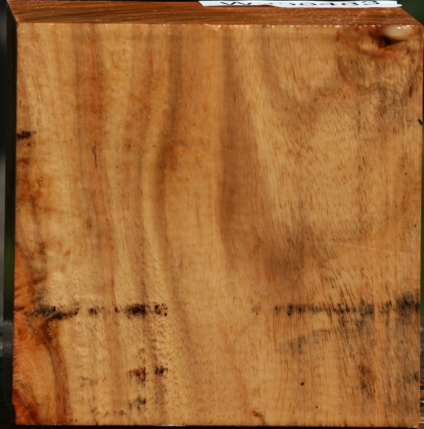 Figured Carob Bowl Blank