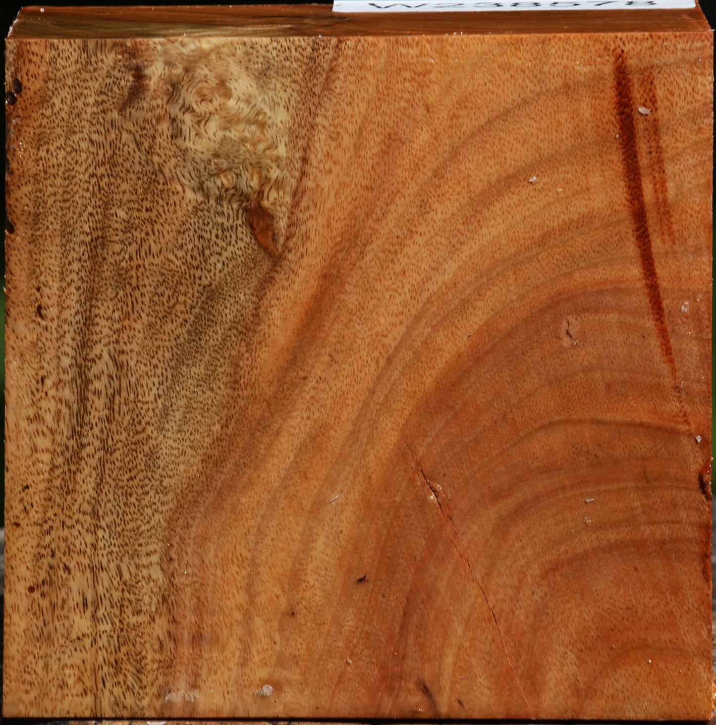 Figured Carob Bowl Blank