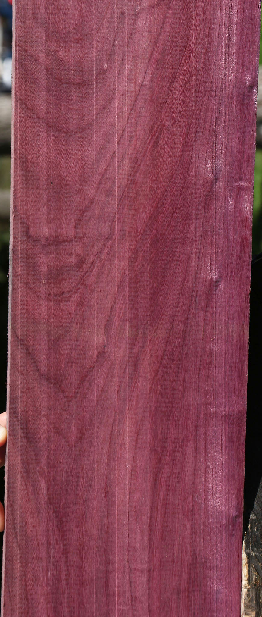 Figured Purpleheart Lumber