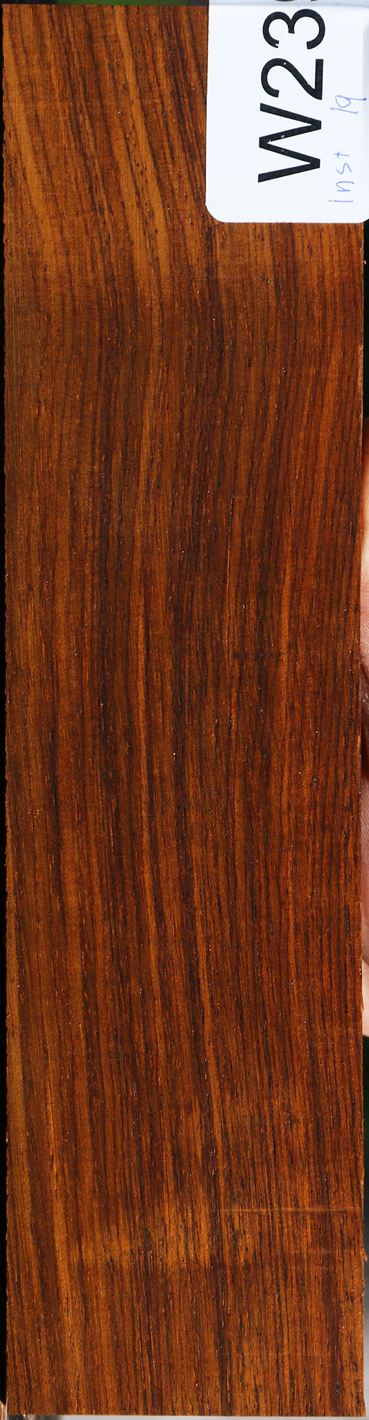 Quartersawn Cocobolo Bridge Blank