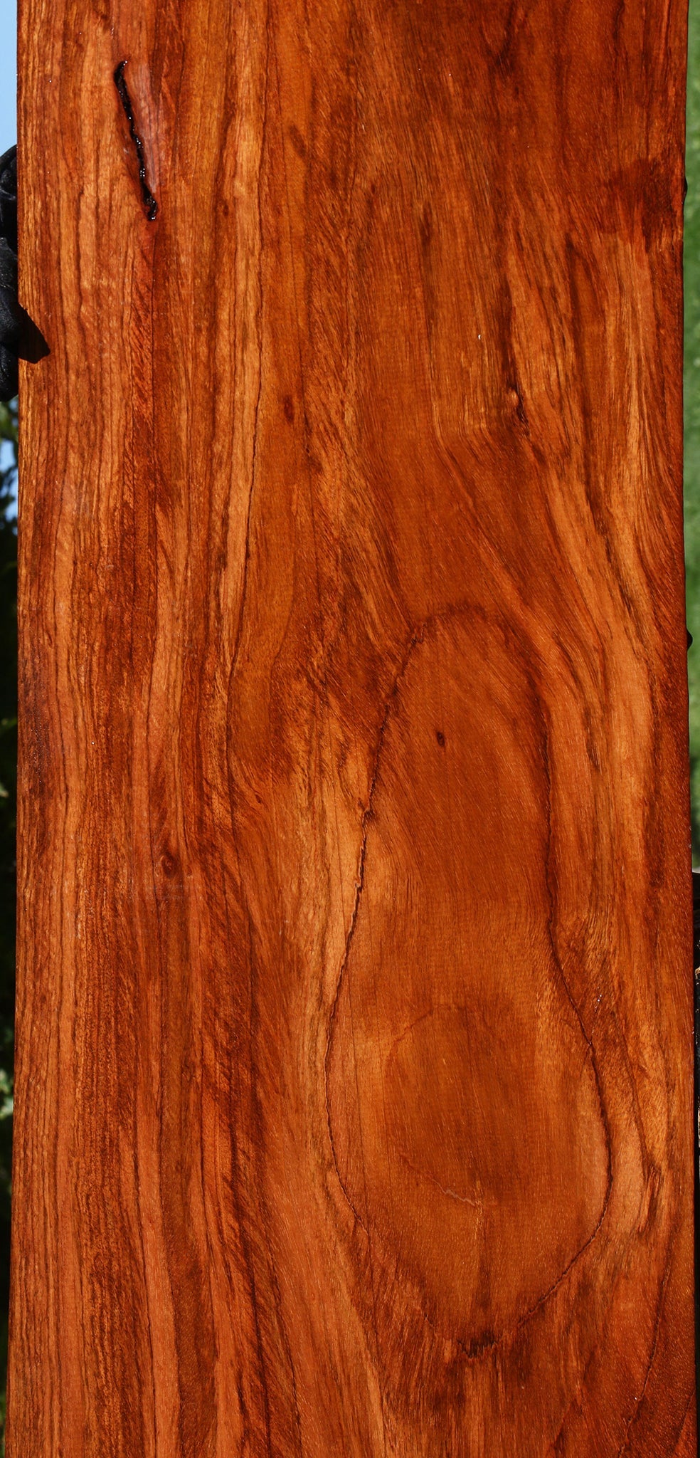 Figured Brazilian Cherry Slab