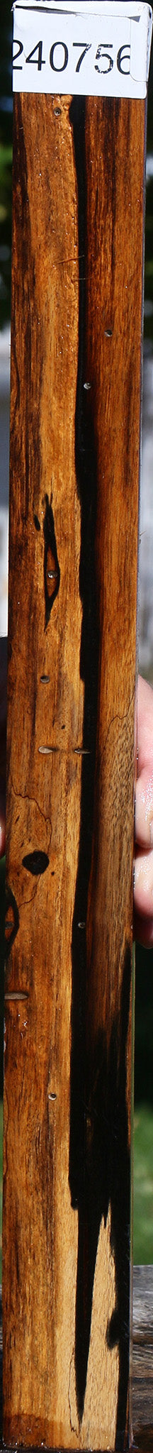 Rustic Black & White Ebony Lumber