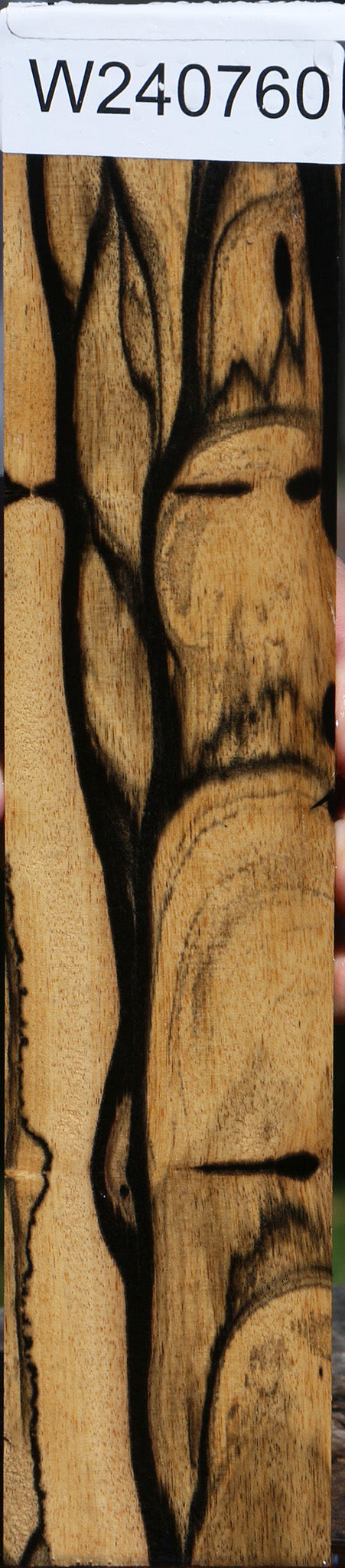 Black & White Ebony Micro Lumber