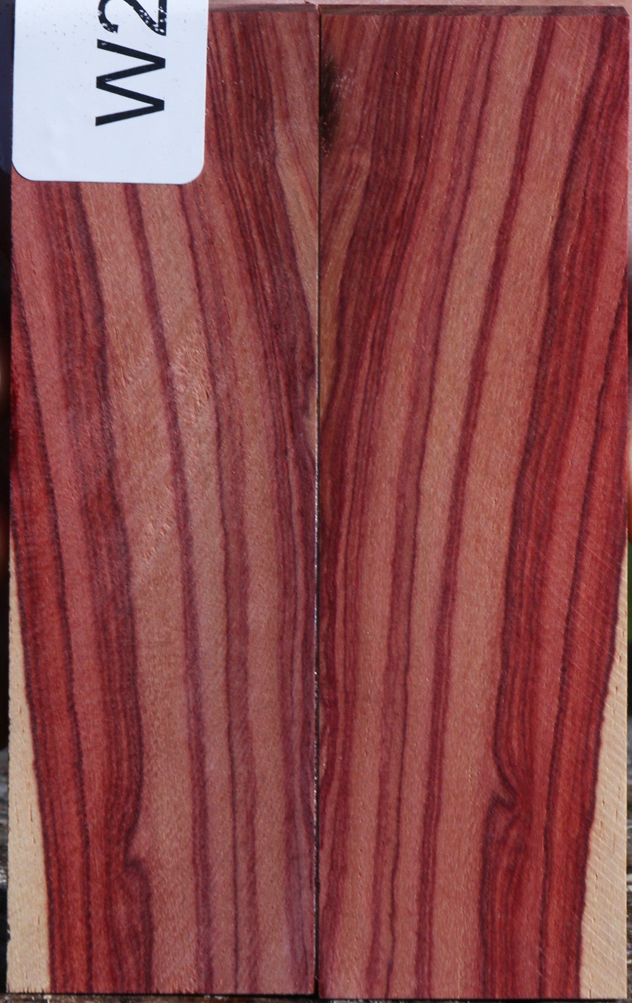 Tulipwood Bookmatched Knife Scales