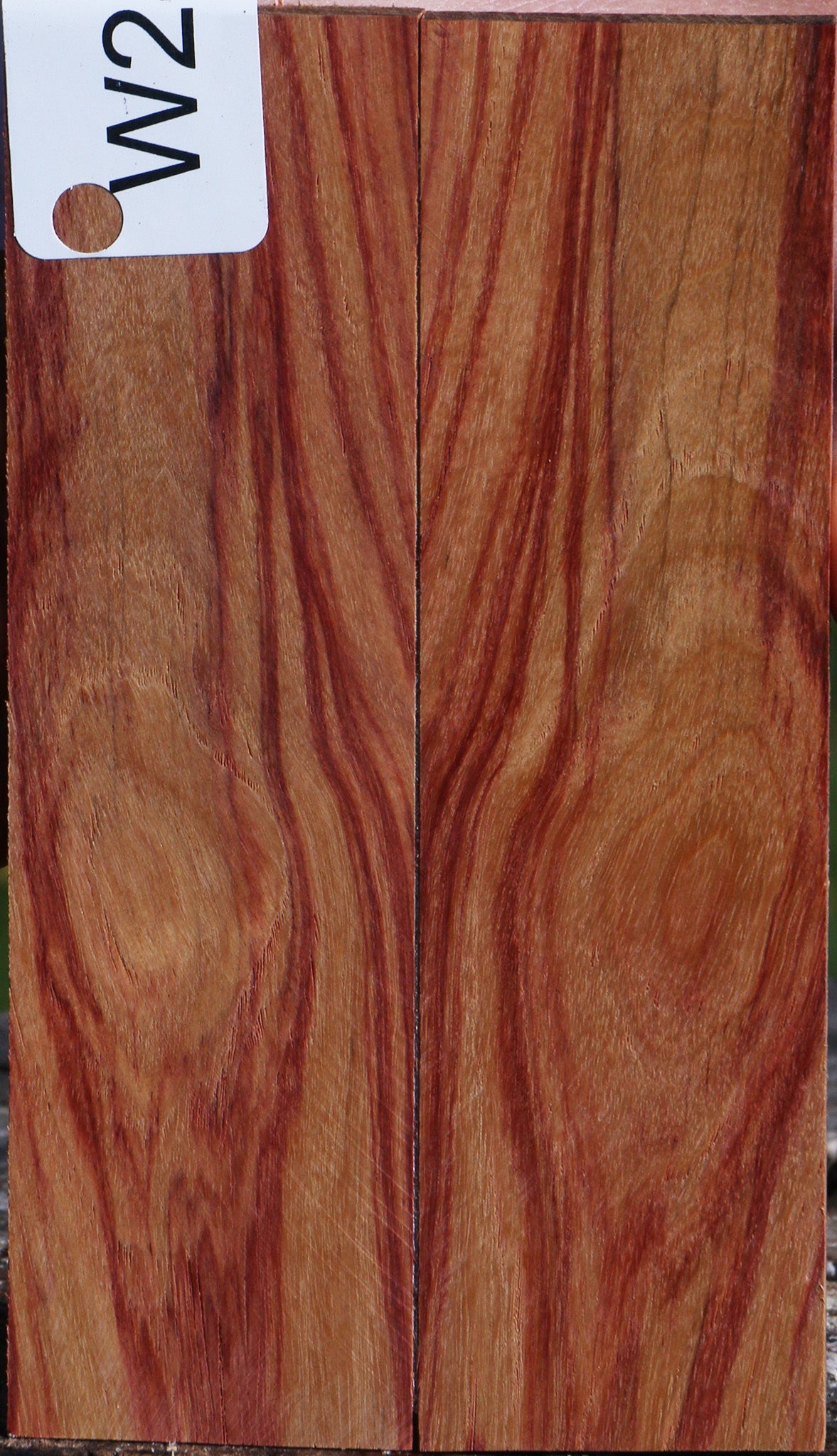 Tulipwood Bookmatched Knife Scales