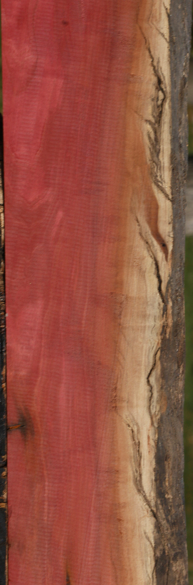 Extra Fancy Pink Ivory Live Edge Lumber