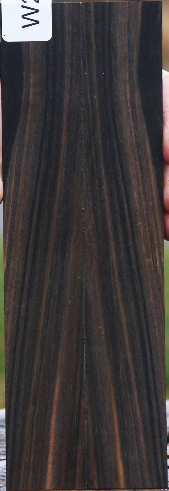 Gabon Ebony Bookmatched Knife Scales