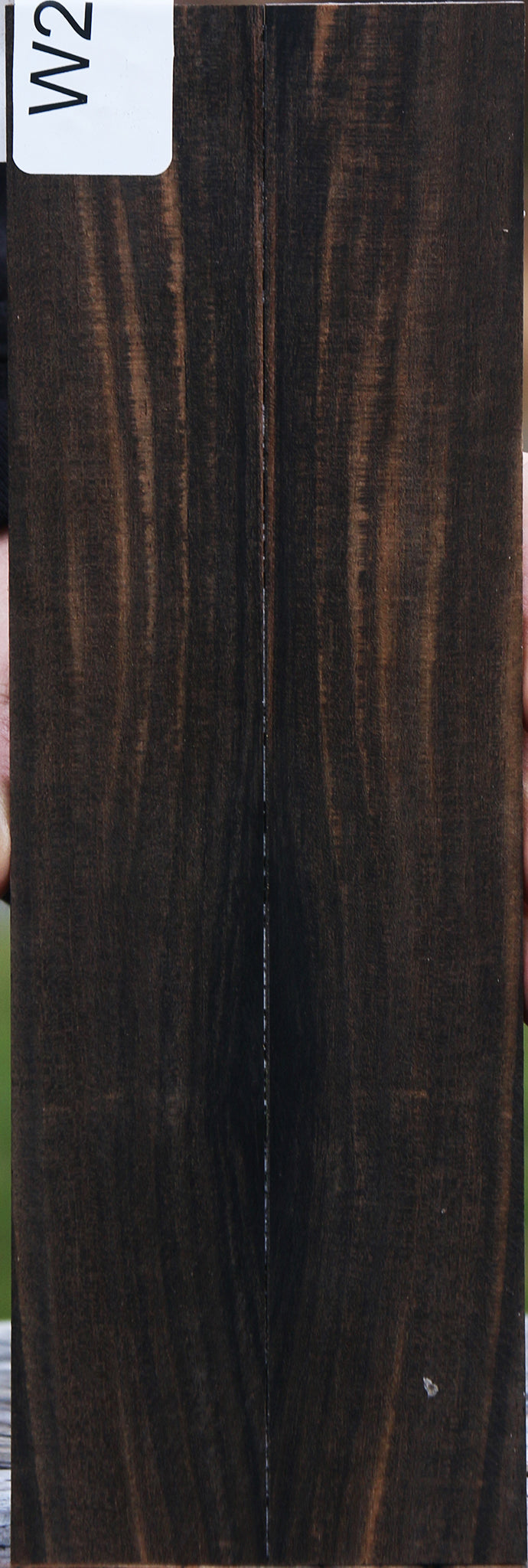 Gabon Ebony Bookmatched Knife Scales