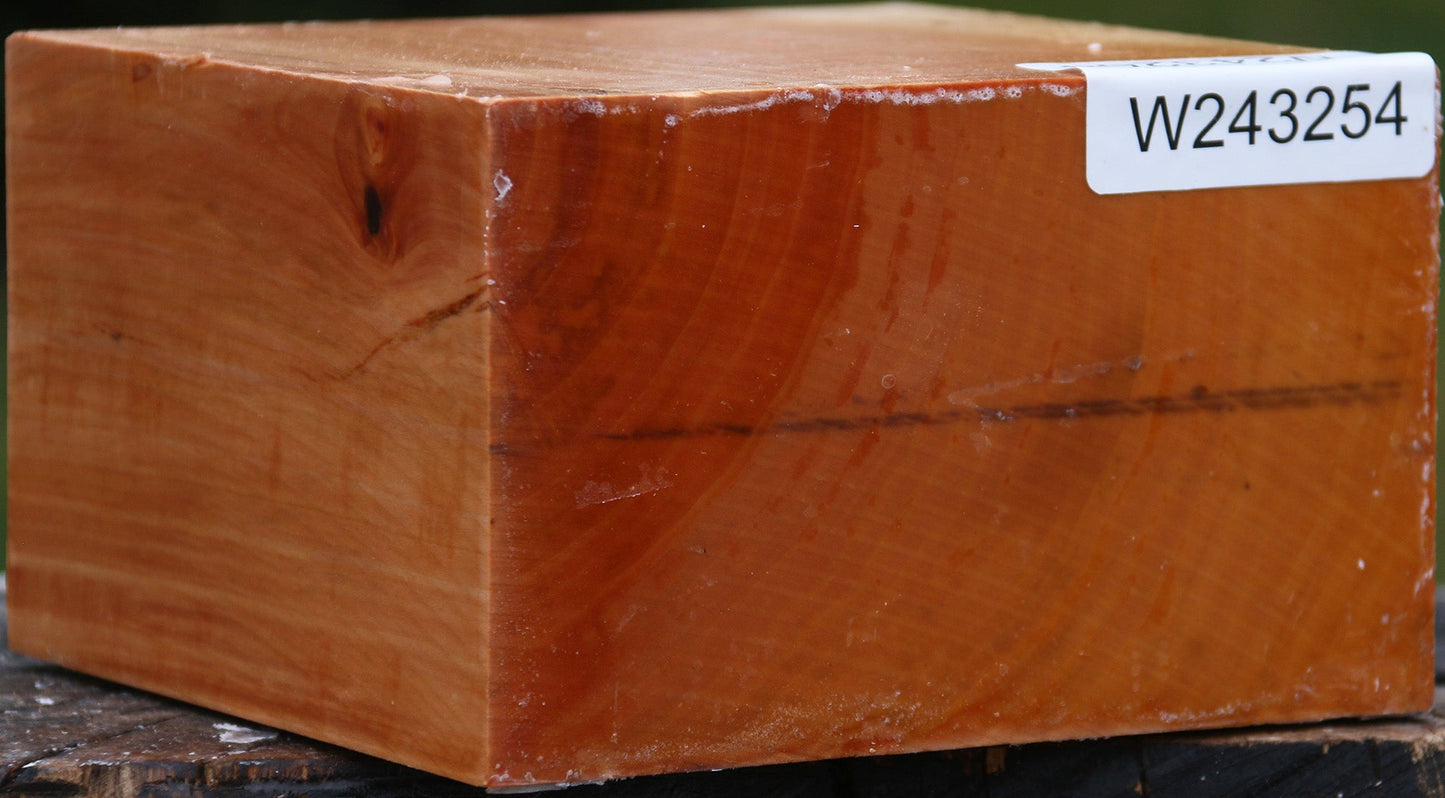 Figured Swiss Pear Bowl Blank