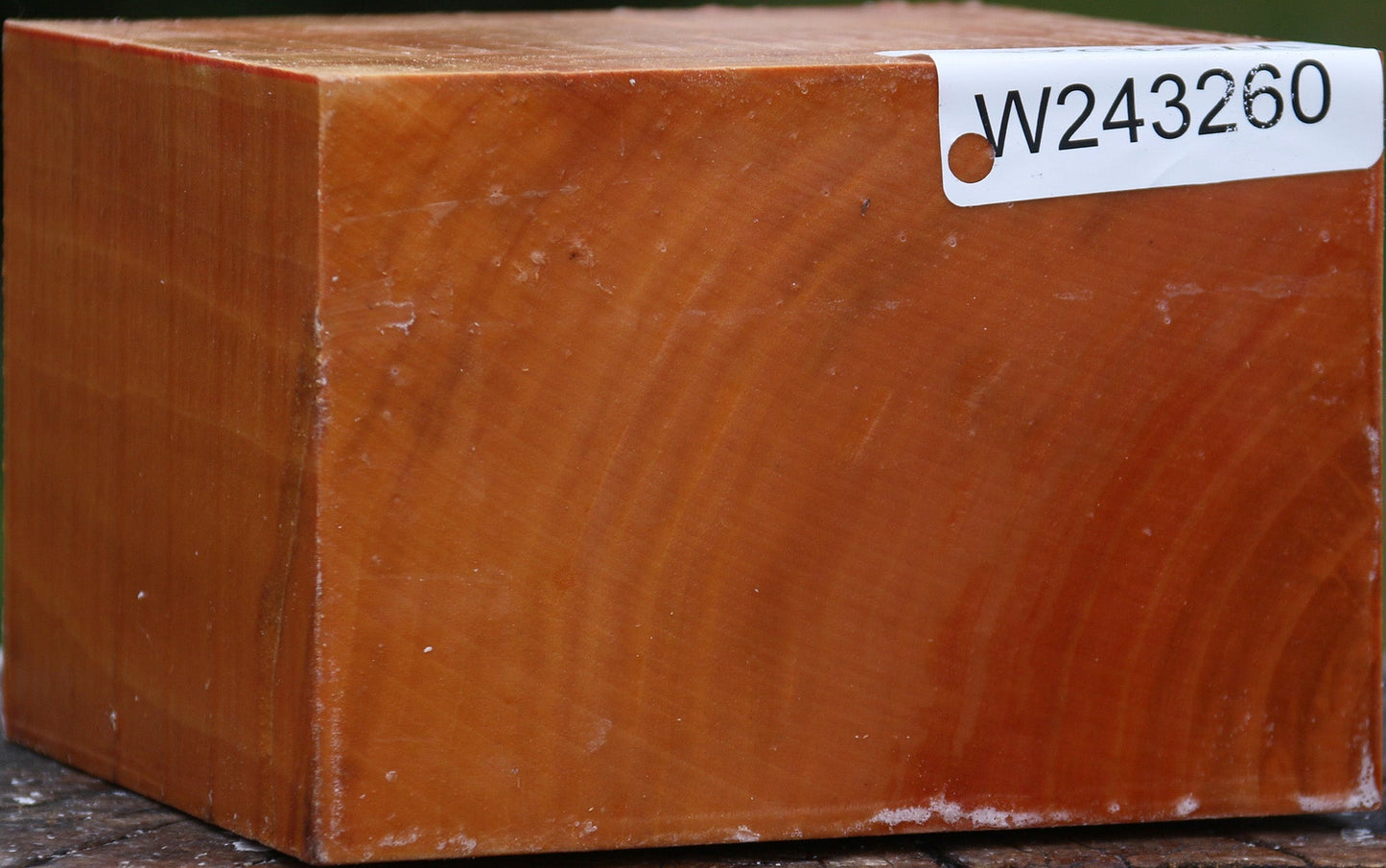 Figured Swiss Pear Bowl Blank