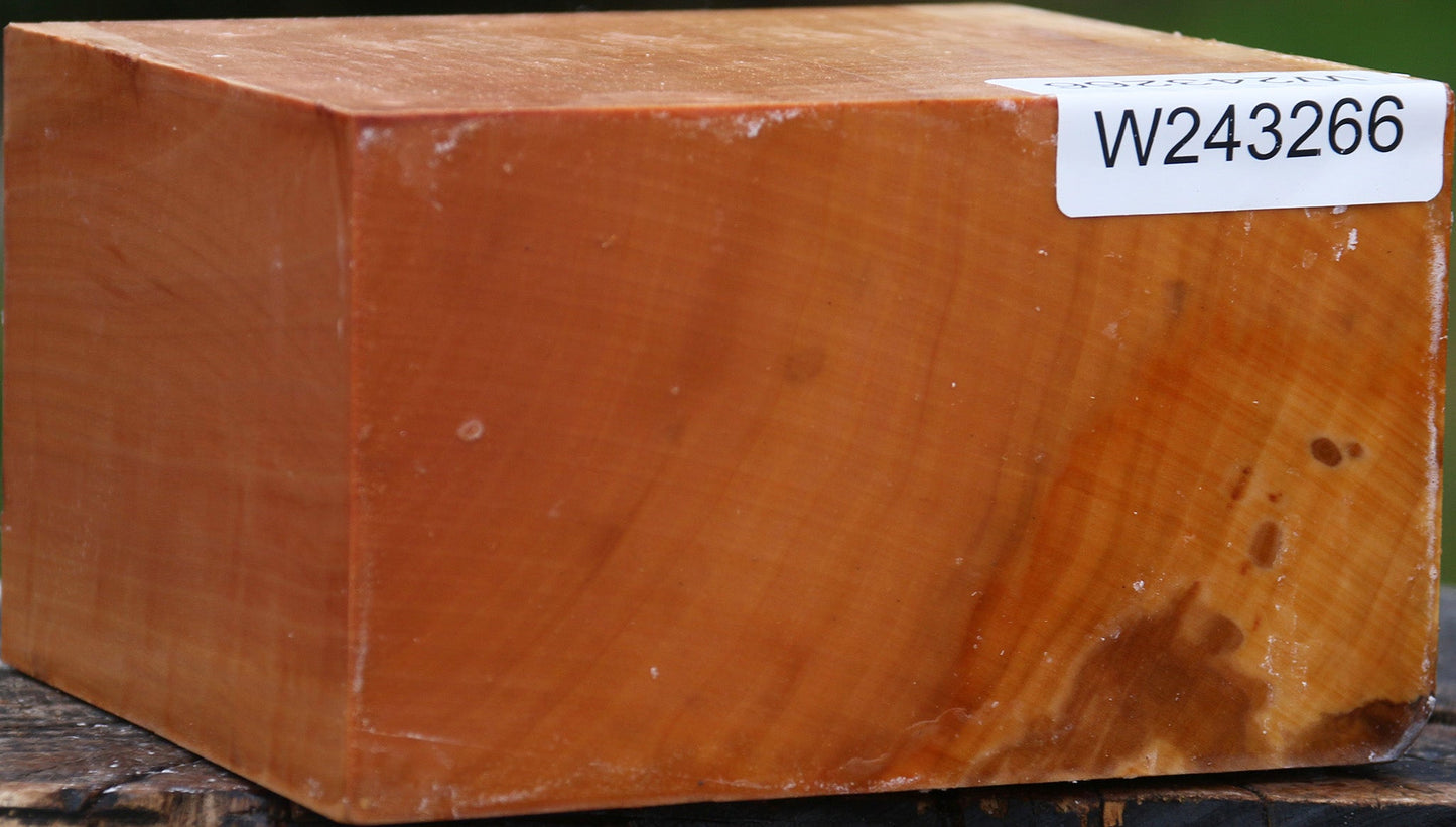 Figured Swiss Pear Bowl Blank