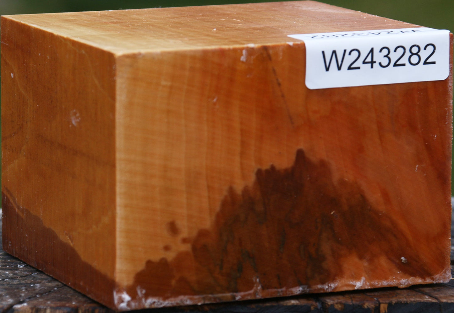 Figured Swiss Pear Bowl Blank