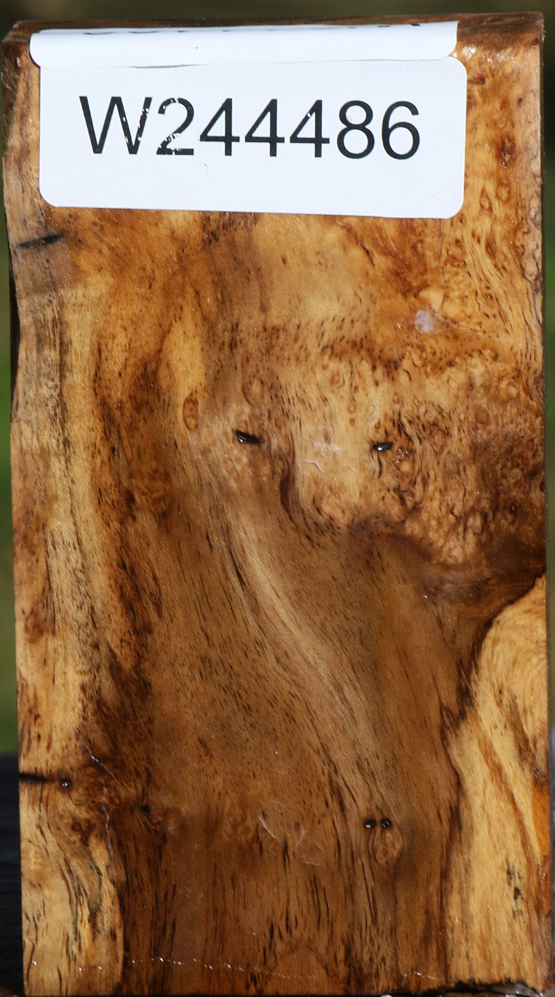 Figured Teak Turning Blank