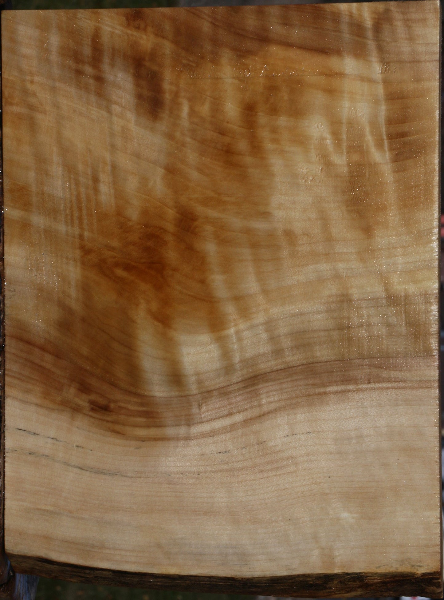 Figured Black Cottonwood Live Edge Lumber