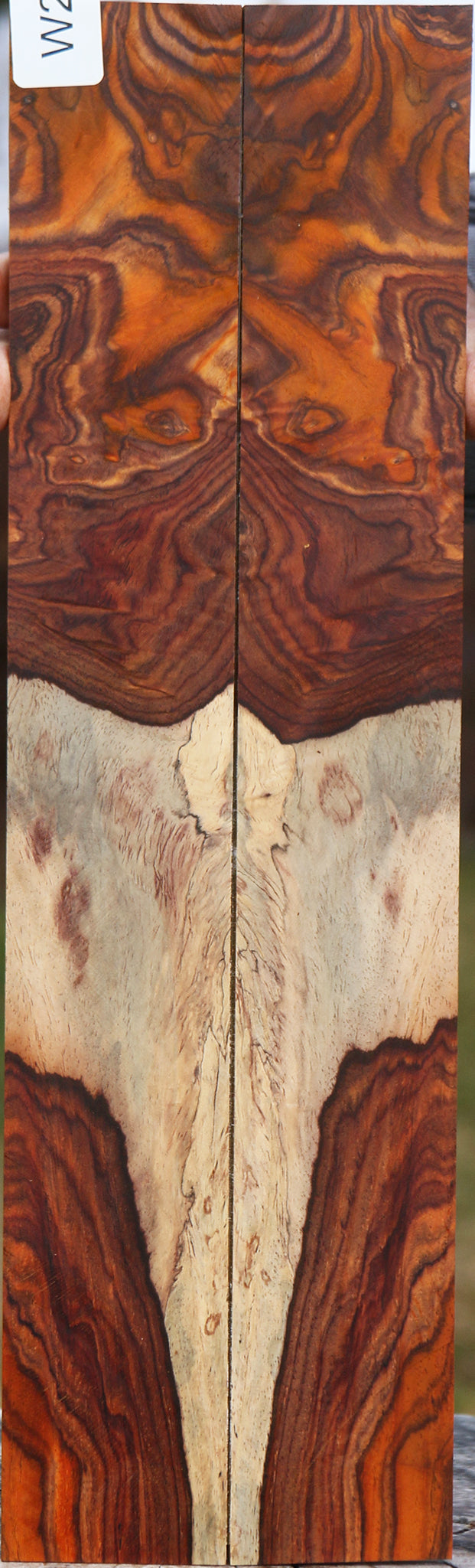 Exhibition Cocobolo Bookmatched Knife Scales