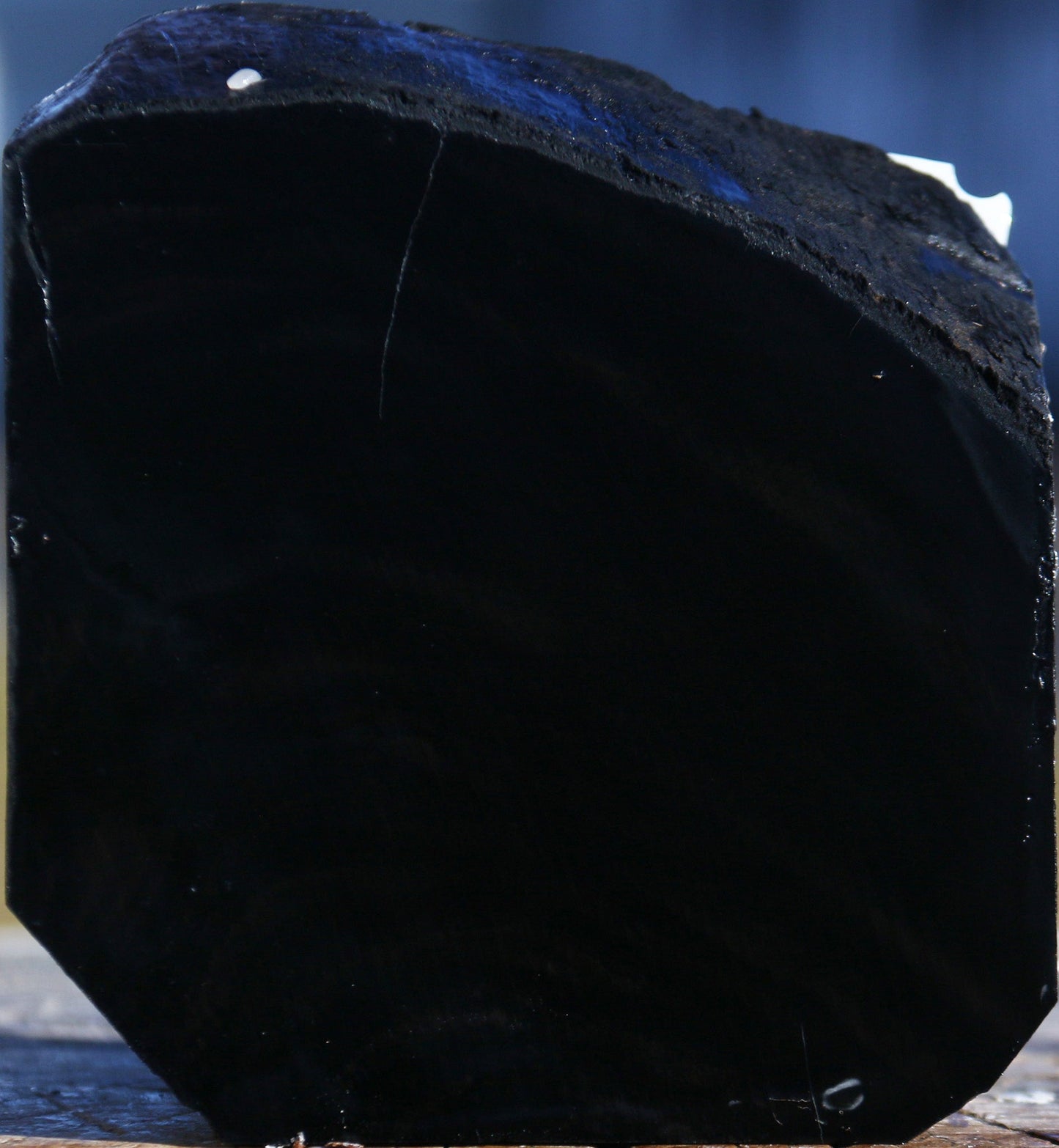 Gabon Ebony Live Edge Bowl Blank