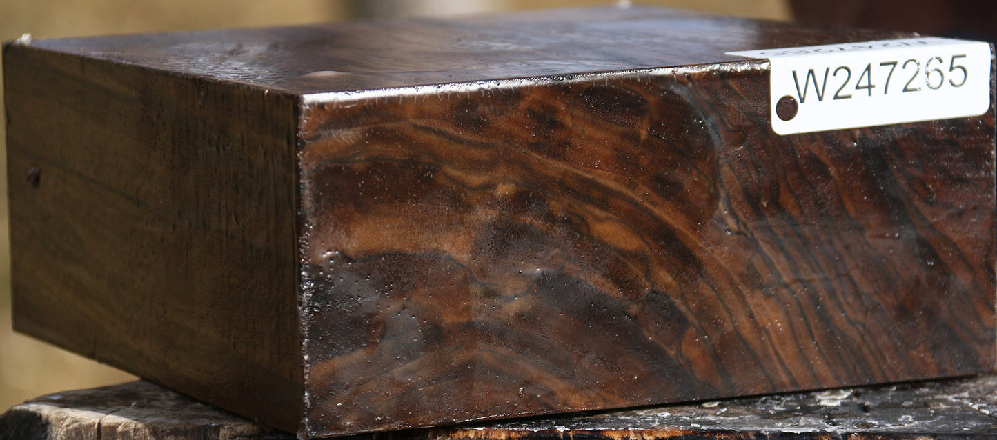 Figured English Walnut Bowl Blank
