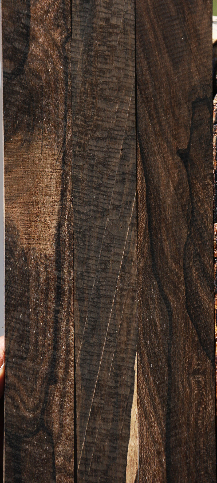 Figured Ziricote Micro Lumber 3 Pack
